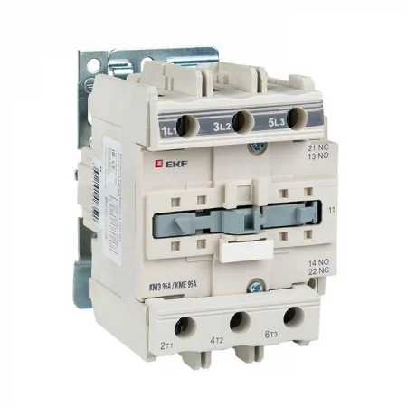 Контактор КМЭ 95А кат. 220В AC 1НО+1НЗ EKF 