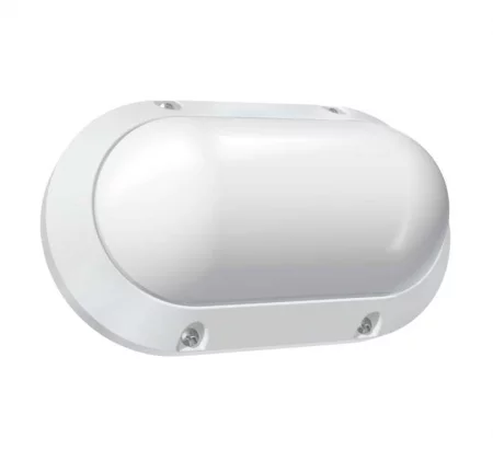 Светильник светодиодный 94 822 NBL-PO1-8-4K-WH-IP65-LED 8Вт 4000К IP65 700лм ЖКХ поликарбонат овал бел. (аналог НПП) Navigator 