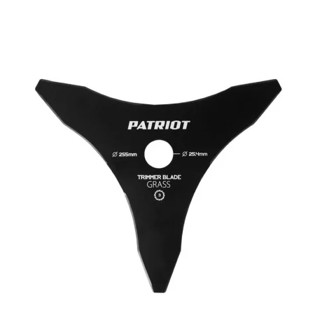 Нож TBM-3 D255х25.4мм 3 лопасти PATRIOT 