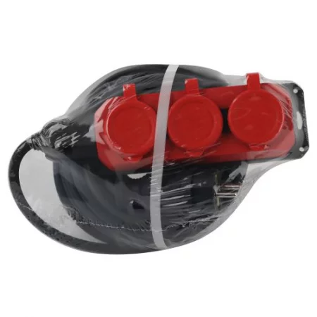 Удлинитель 3х10м с заземл. IP44 КГ 3х1.5 каучук UK-3e-3x1.5-10m-IP44(KG) Эра 