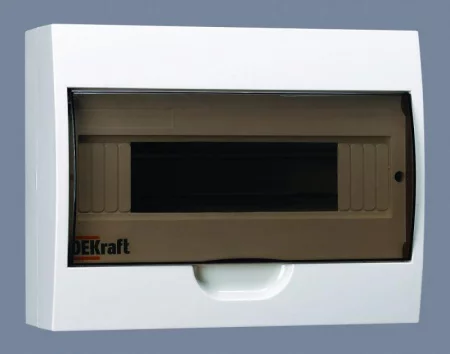 Корпус навесной ЩРН-П-12 12мод. IP41 пластик. DEKraft 
