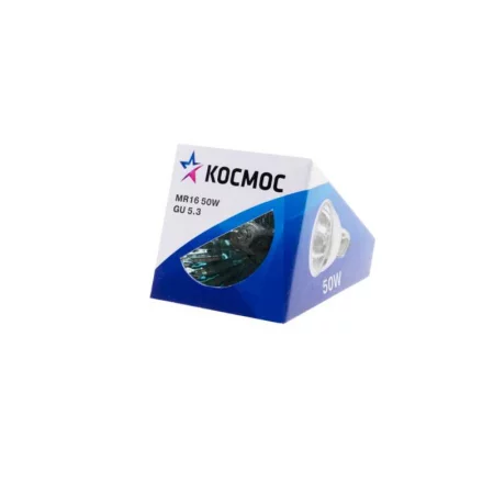Лампа галогенная MR16 50Вт 12В GU5.3 EXNc Космос 