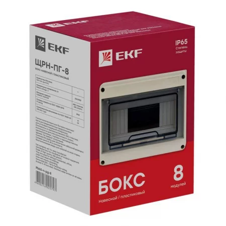 Щит ЩРН-ПГ-8 IP65 EKF 