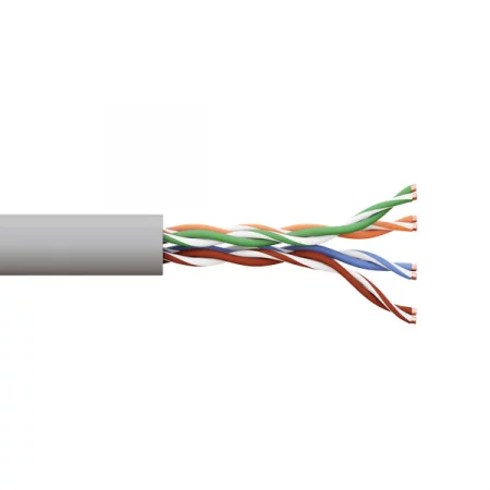Кабель витая пара U/UTP кат.5E 4 пары 24 AWG solid LSZH нг(А)-HF сер. (м) TERACOM PRO EKF 