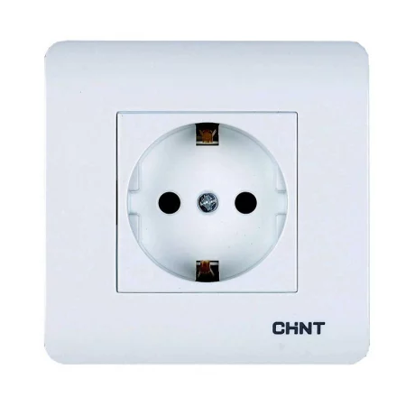 Розетка с заземляющим контактом 16А 250В CHINT 