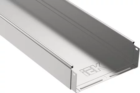 Лоток листовой неперфорир. 300х100 L3000 сталь 1мм IEK 