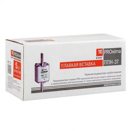 Вставка плавкая ППН-37 400/160А габарит 2 PROxima EKF 