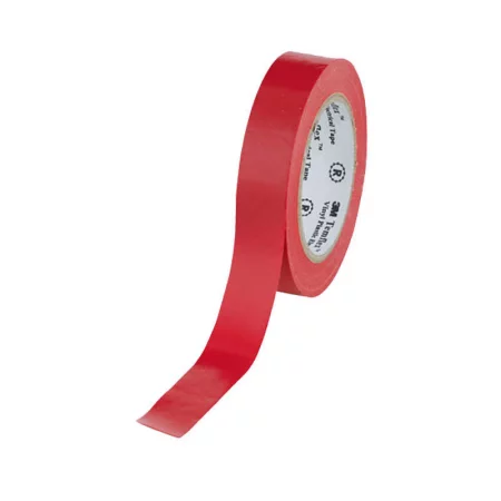 Изолента ПВХ 15мм Temflex 1300 красн. (рул.10м) 3М 